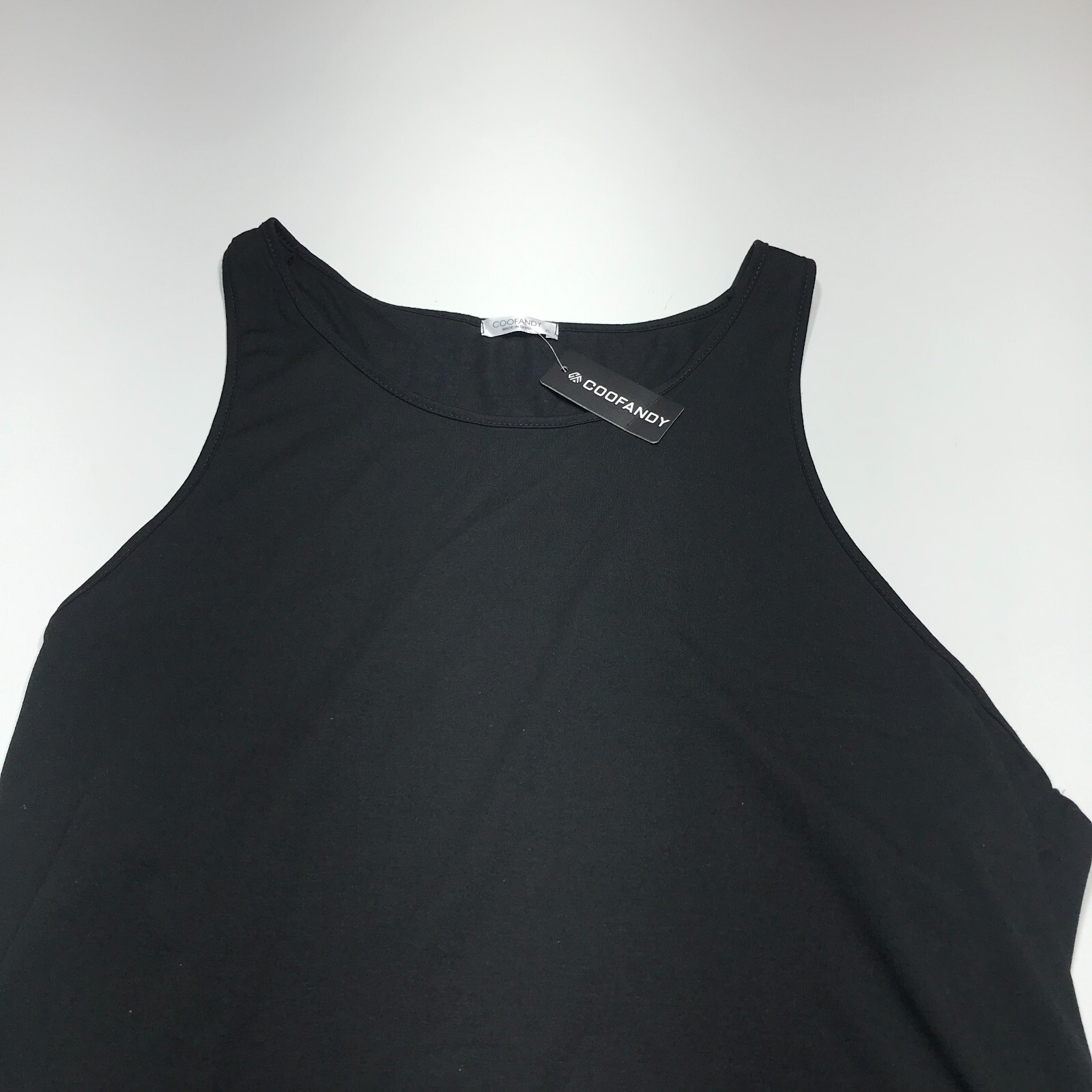 Coofandy Tank Top Mens Size XL NEW Racerback Basic Casual Polyester Breathable