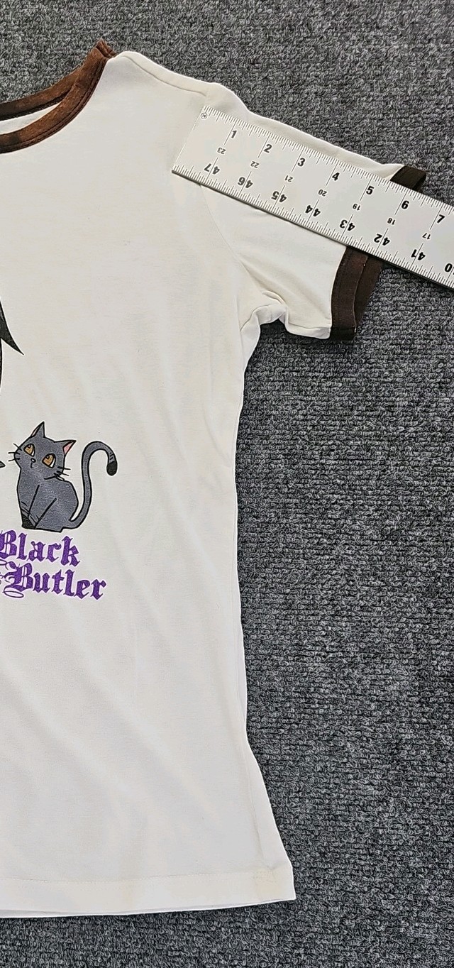 Black Butler 2 Chibi Sebastian Michaelis Size Medium T-Shirt Graphic Unisex