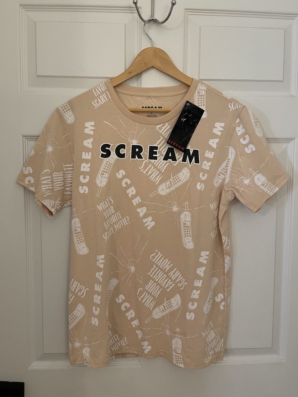 Scream Halloween Horror Movie New Mens Unisex S T-shirt Tee Shortsleeve