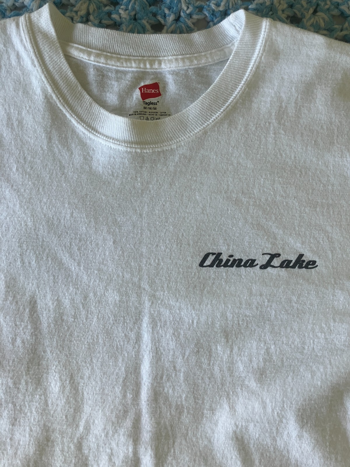 China Lake Naval Weapons Center Historical Patches T-shirt Size Medium
