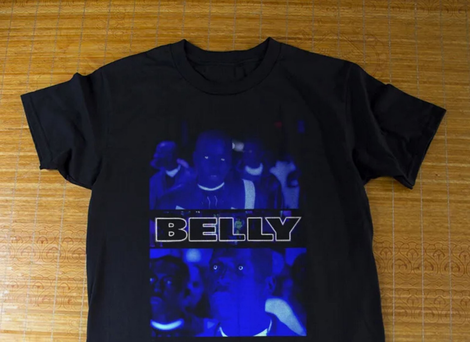 BELLY Film Black Heavy Cotton T-shirt S-5XL