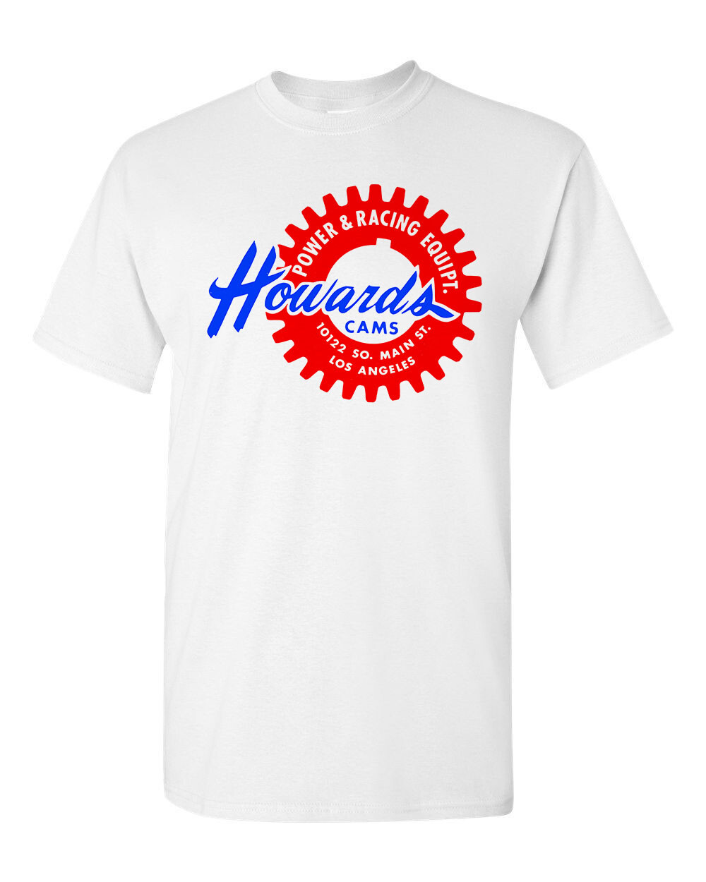 Hot Rod Tee T Shirt Drag Race Racing Nostalgia Howard Cams Speed Shop Equipment