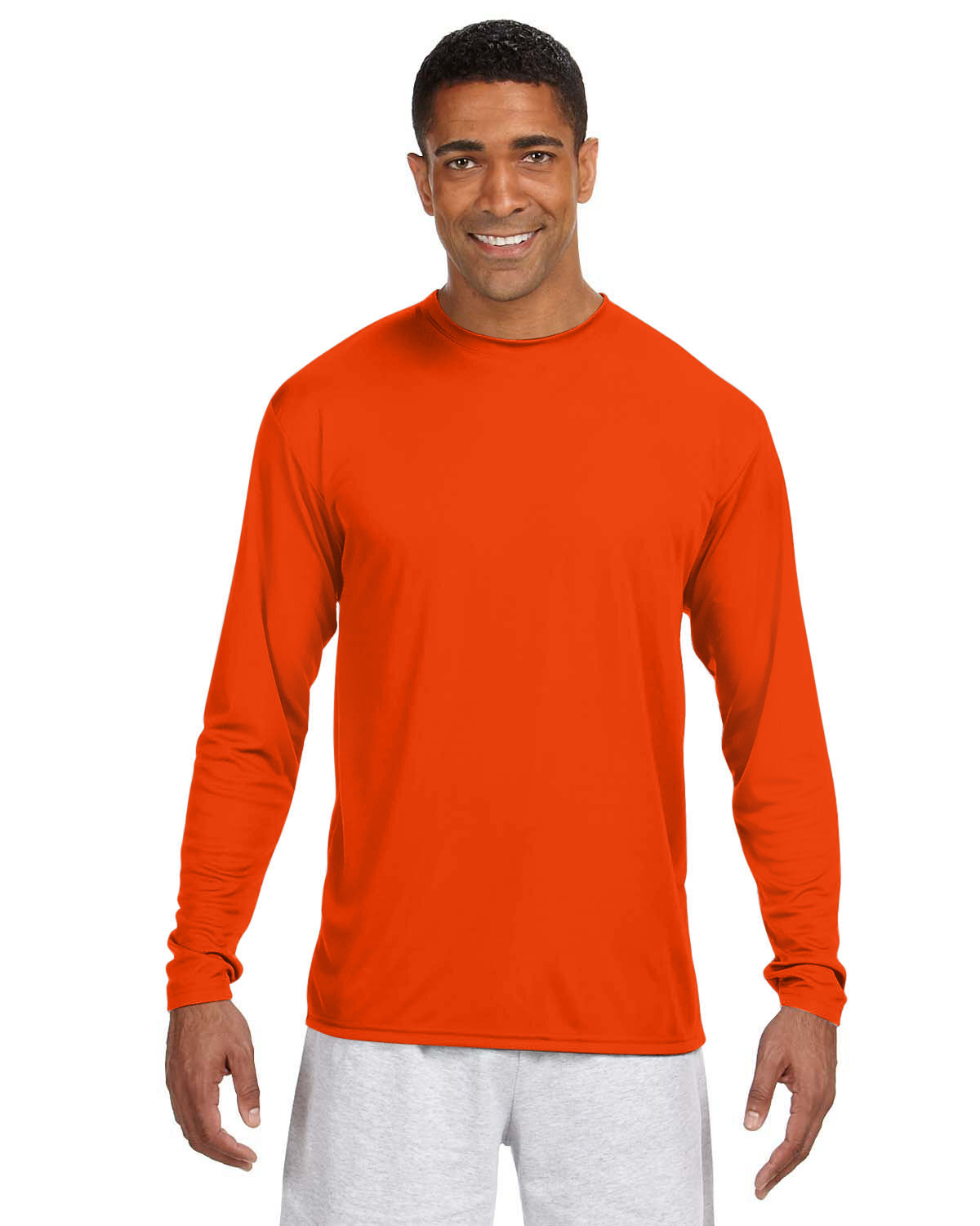 10 Pack Of A4 N3165 Mens Cooling Performance T Shirt Long Sleeve T-Shirt