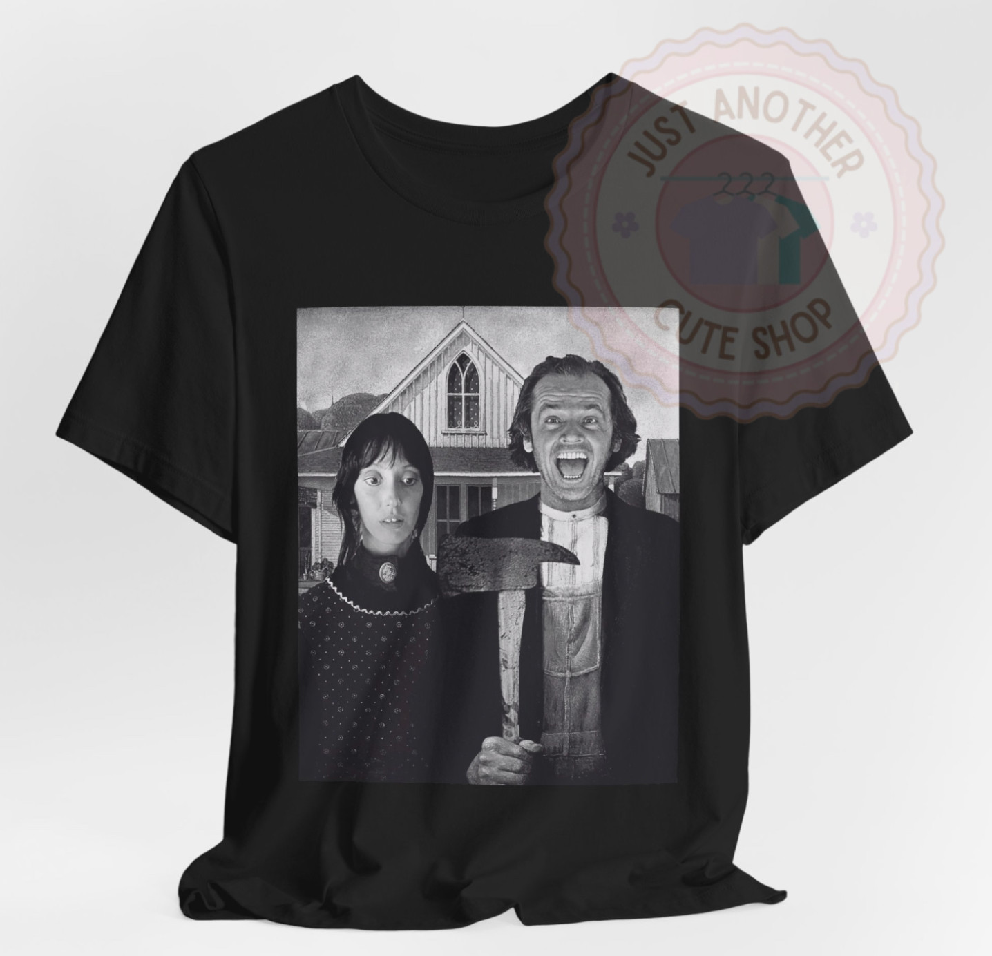 THE SHINING Parody T-Shirt ✩ Jack and Wendy Torrance ♡ American Gothic! Funny!