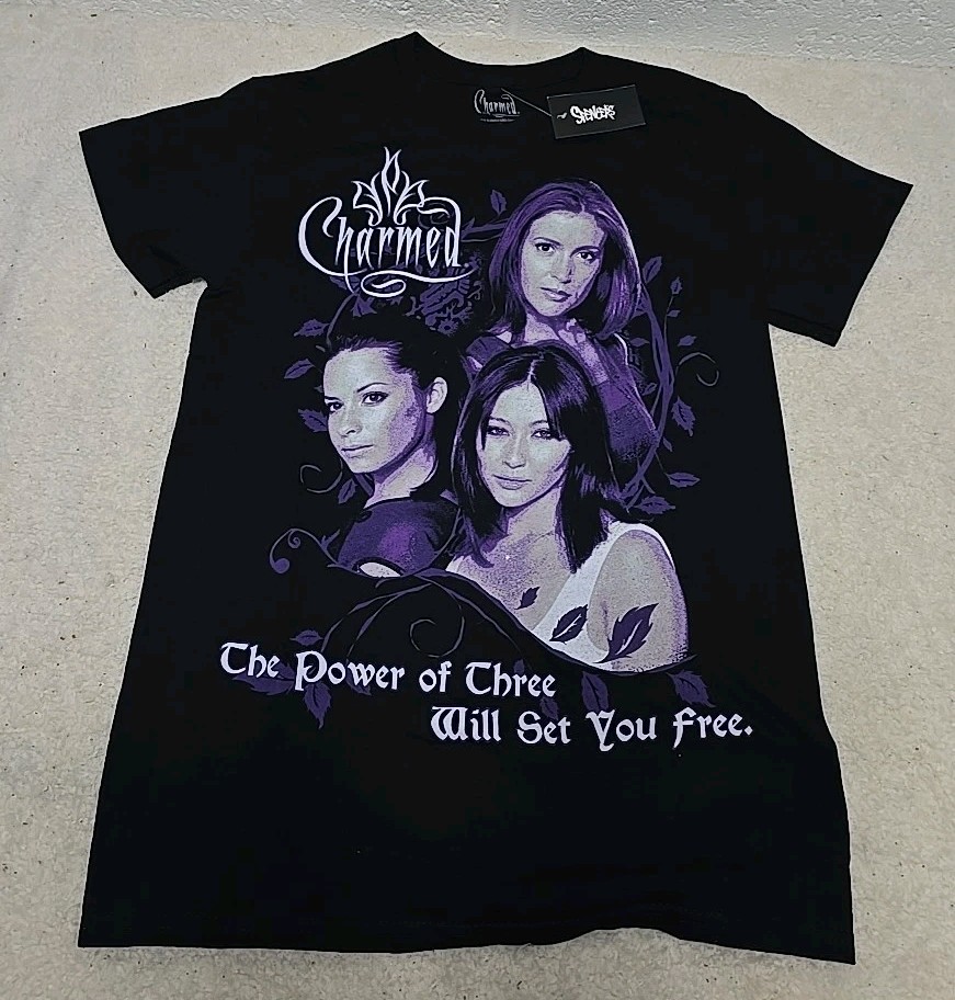 Charmed The Power Of Three Graphic T-Shirt Men’s Size Medium (FF)