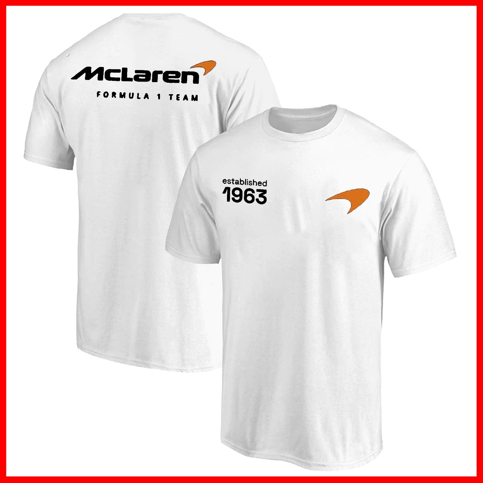 🔥 SALE – McLaren Tee Racing Team F1 Formula One Unisex Pullover All Size S-5XL