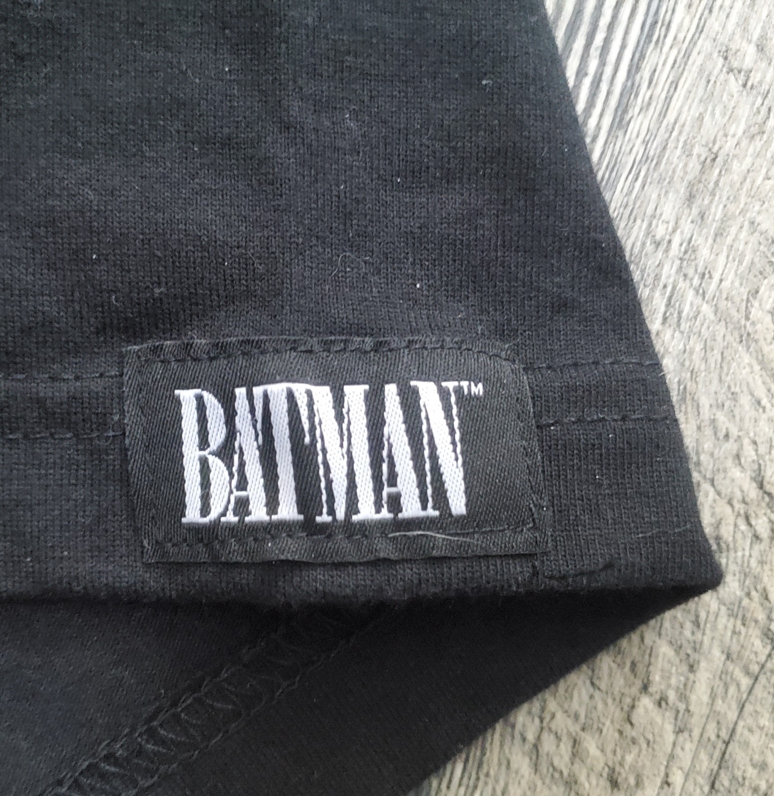 Batman The Theatrical Collection Double-Sided Embroidered T-Shirt~M~NEW W/ TAGS!