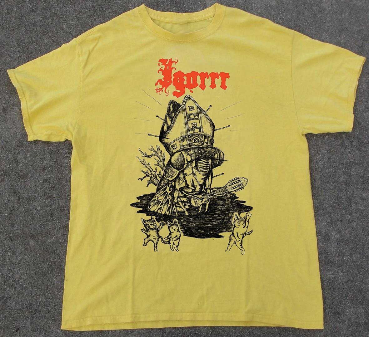 Igorrr Band Cat Funny 2013 Poster Tour Shirt Daisy Unisex S-5XL EM0920