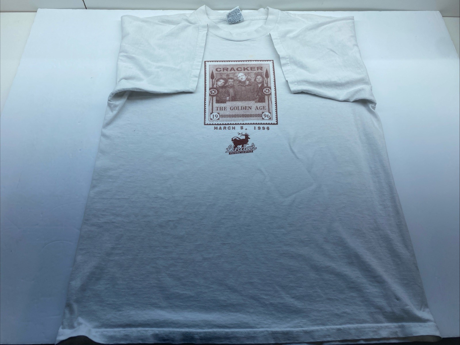 Vintage Cracker The Golden Age Concert T-Shirt Size XL