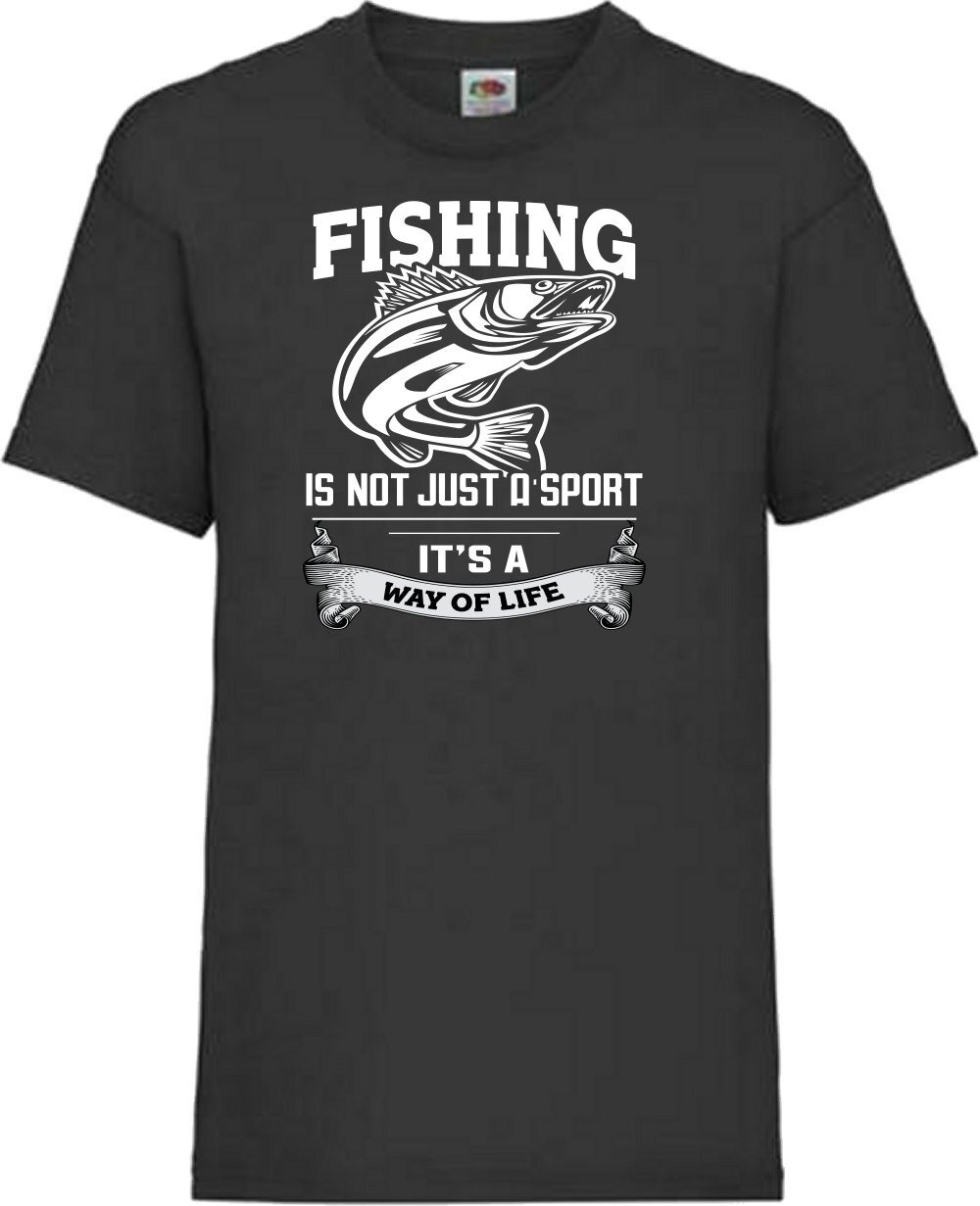 Fishing Sport Way Of Life Humour Novelty T Shirt Various Colours And Sizes