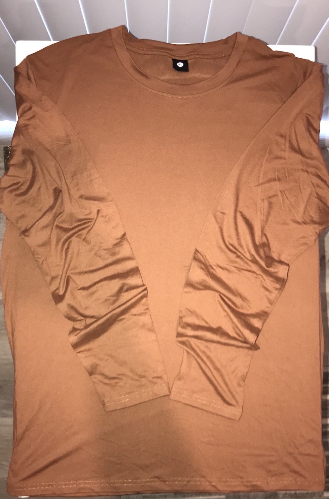 Men’s Long Sleeve T-shirts Oversized XL Army Green, Black, Blue, Brown
