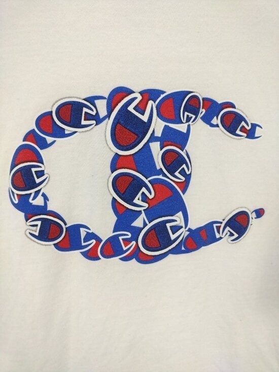 Champion Men’s T-Shirt 3XLT Tall White Logo