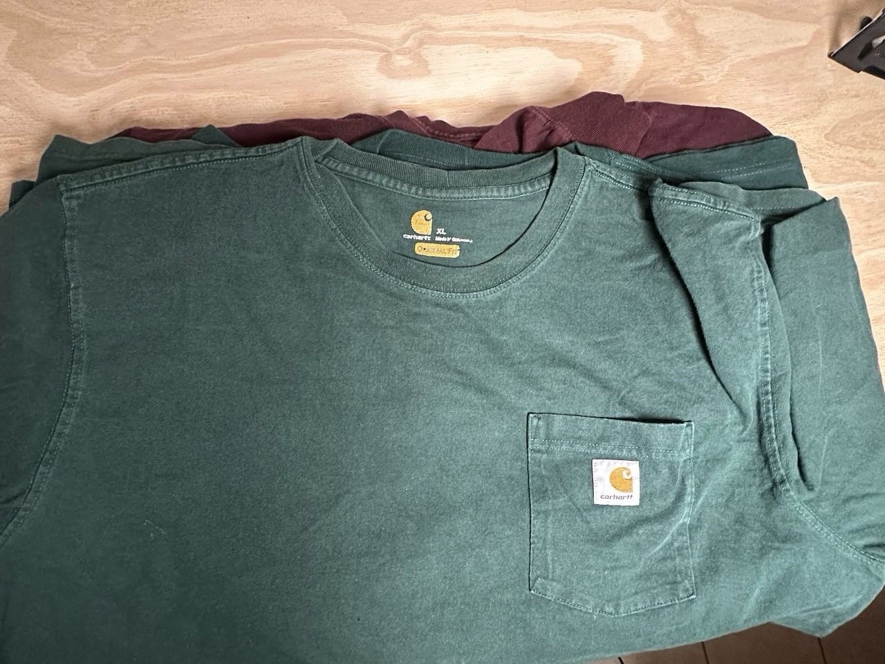 Carhartt Pocket Tee Bundle Lot of 12 Size XL Workwear T Shirts USA Mix