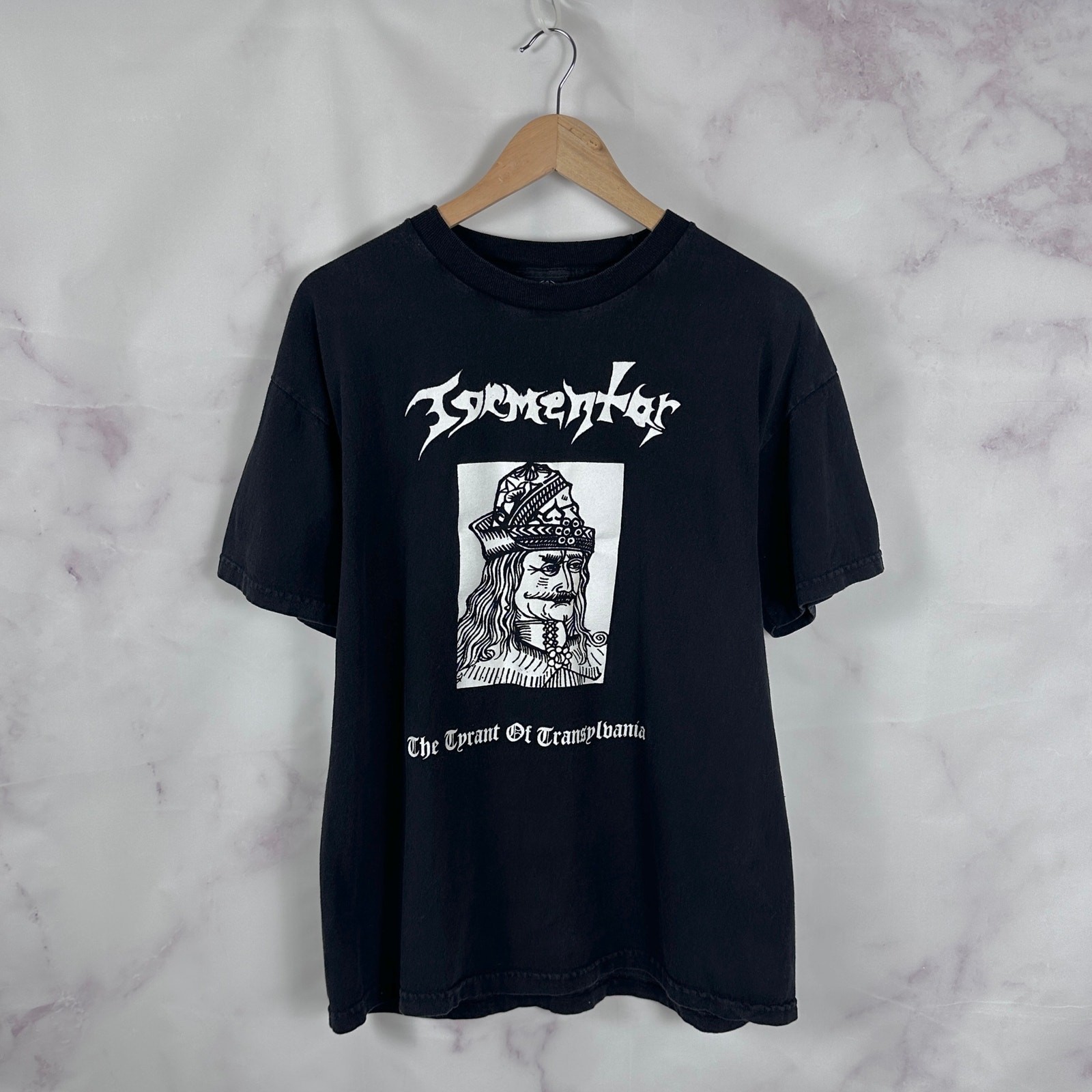 Tormentor Black Band Tee Tyrant of Transylvania OG VARI Size L Album Music Promo