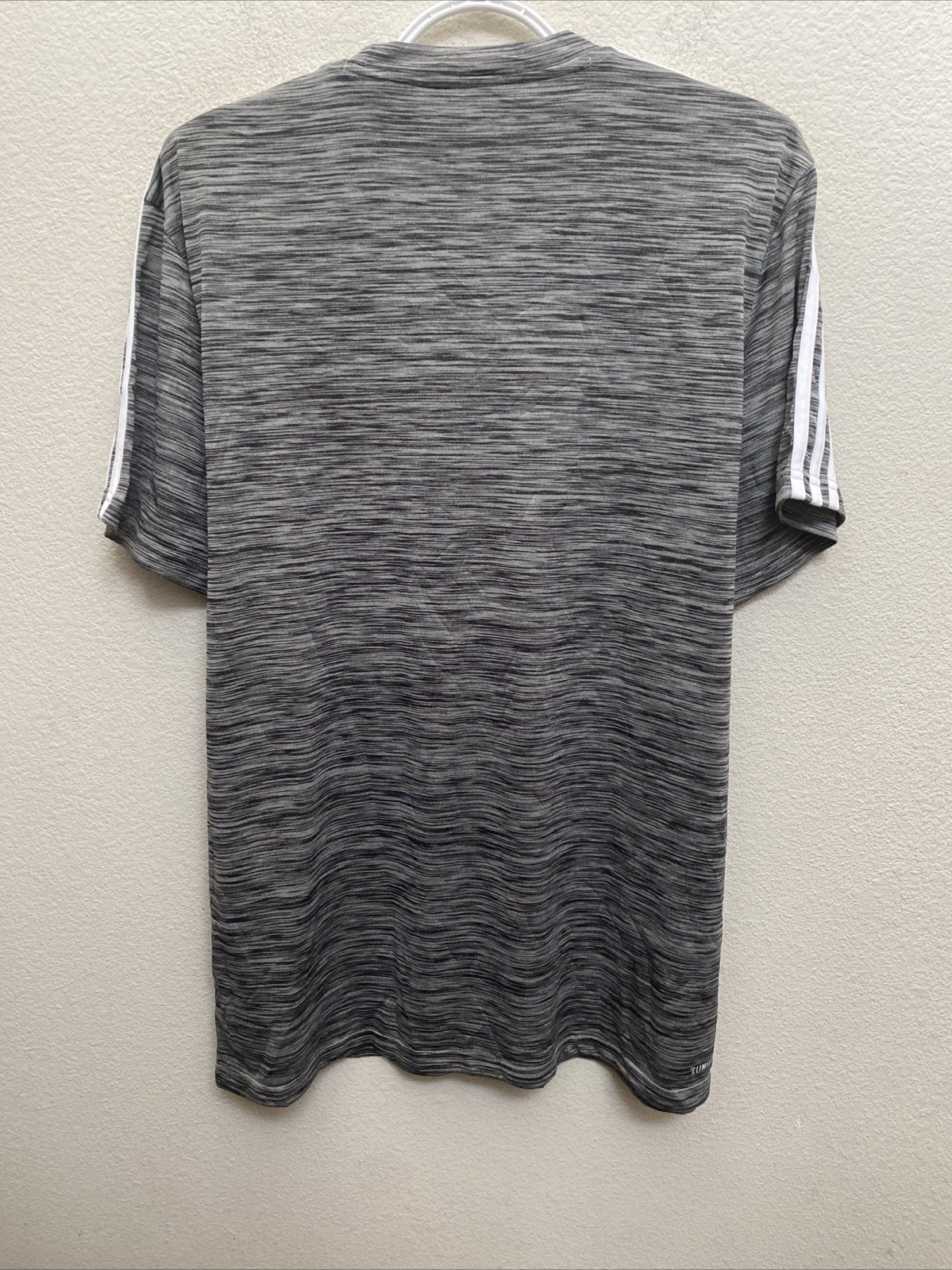NEW Adidas Climalite Large Men’s Gray T-Shirt Short Sleeve Crew Neck 3S Tee NWT