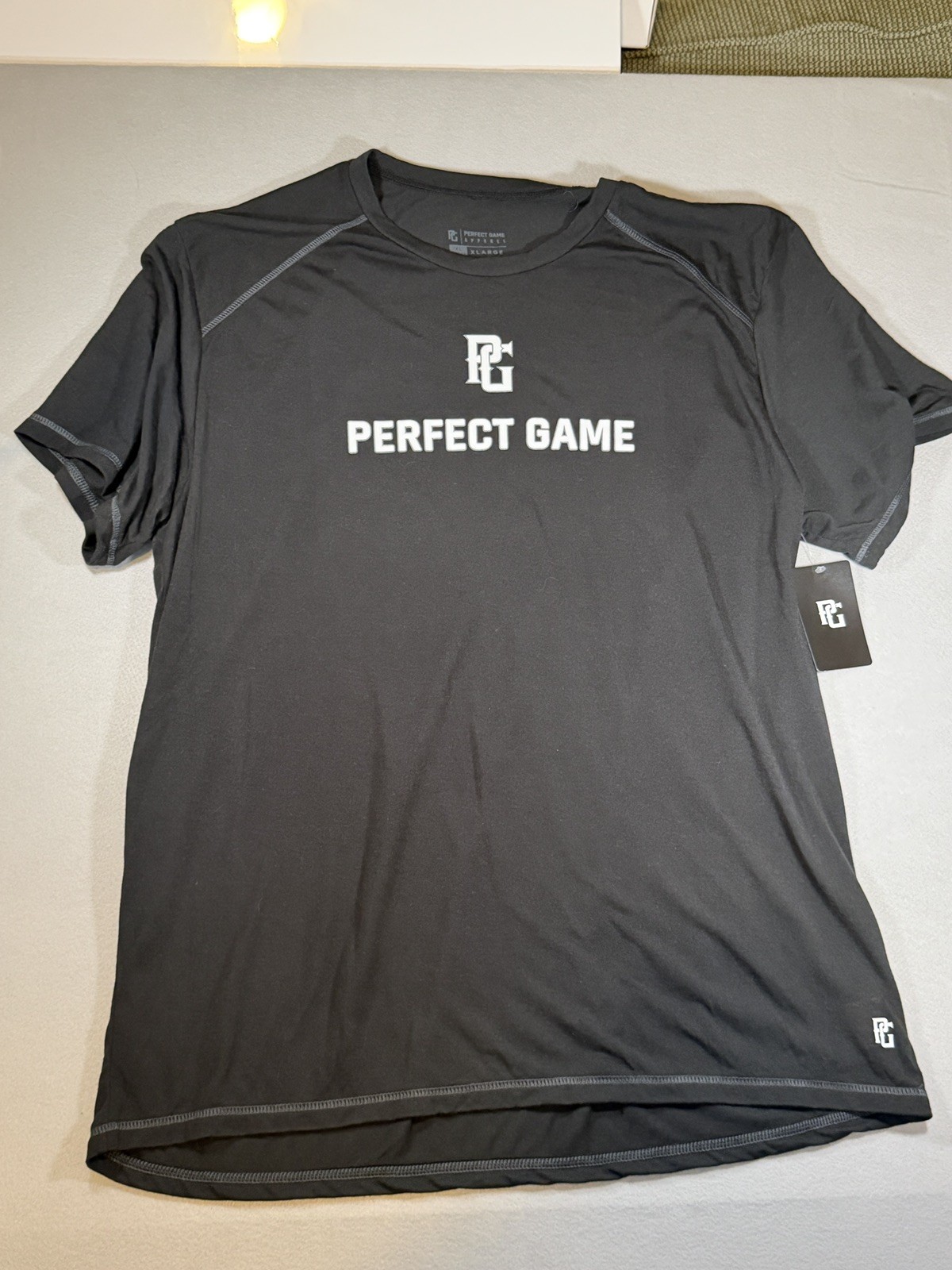 Black Perfect Game Apparel T Shirt Size XL New With Tags