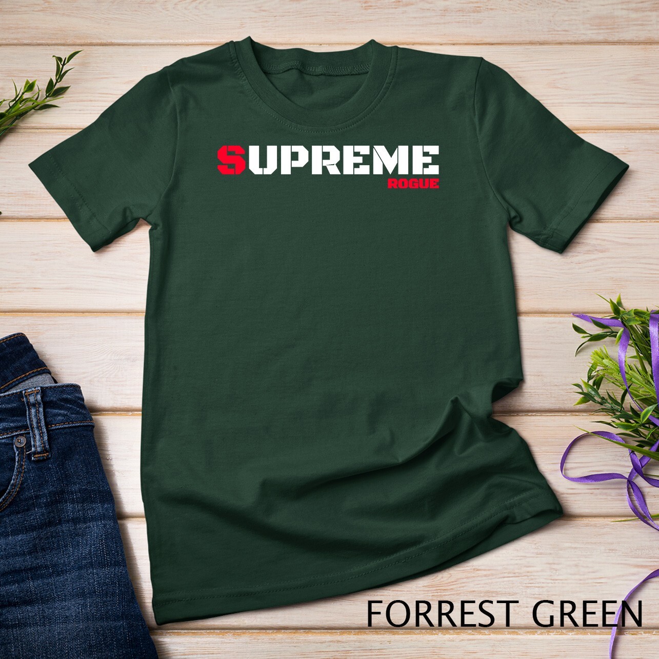 Hot Supreme Rogue Bad Boy Tee Military Style Gaming Gamer Unisex T-shirt