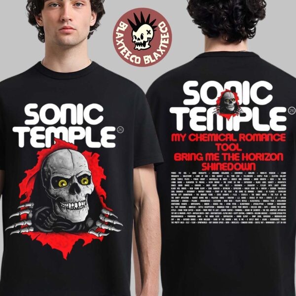 Sonic Temple 2026 Festival Merch In Columbus Ohio At Art Music Festival On May