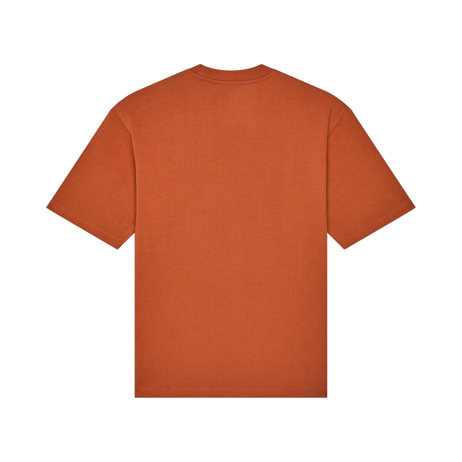 Mens Wordmark Oversized Short Sleeve Tee Chocolate