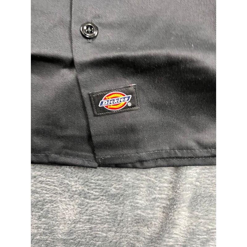 Men’s Dickies L Black Short Sleeve Work Shirt NWT New With Tags