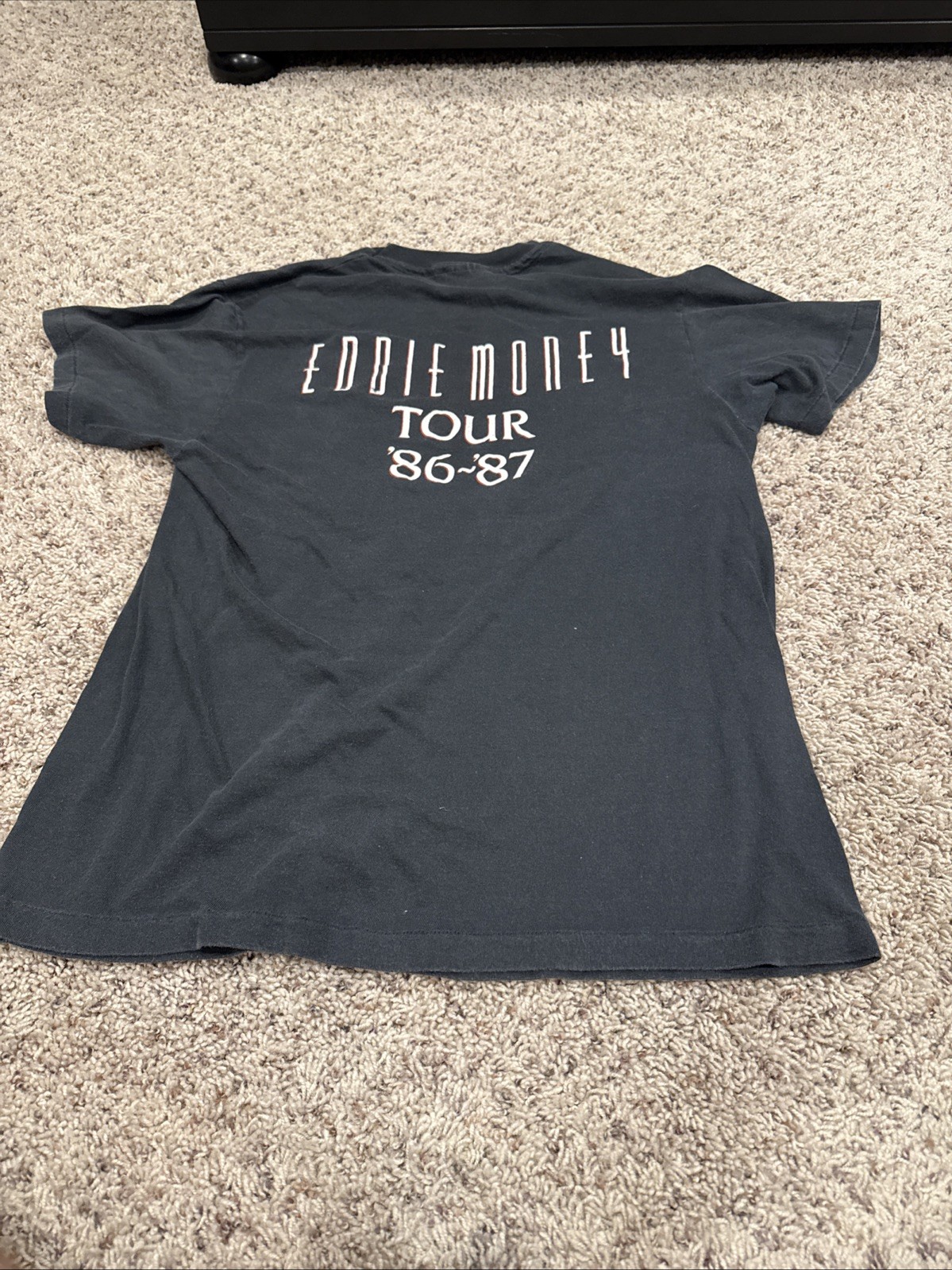 Eddie Money Vintage 86-87 No Control Tour T-shirt Women’s Large L