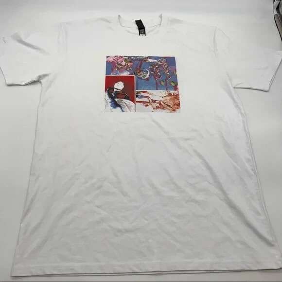 As Colour Negative Photo Graphics by ,desBisoux on White Cotton Tee shirt