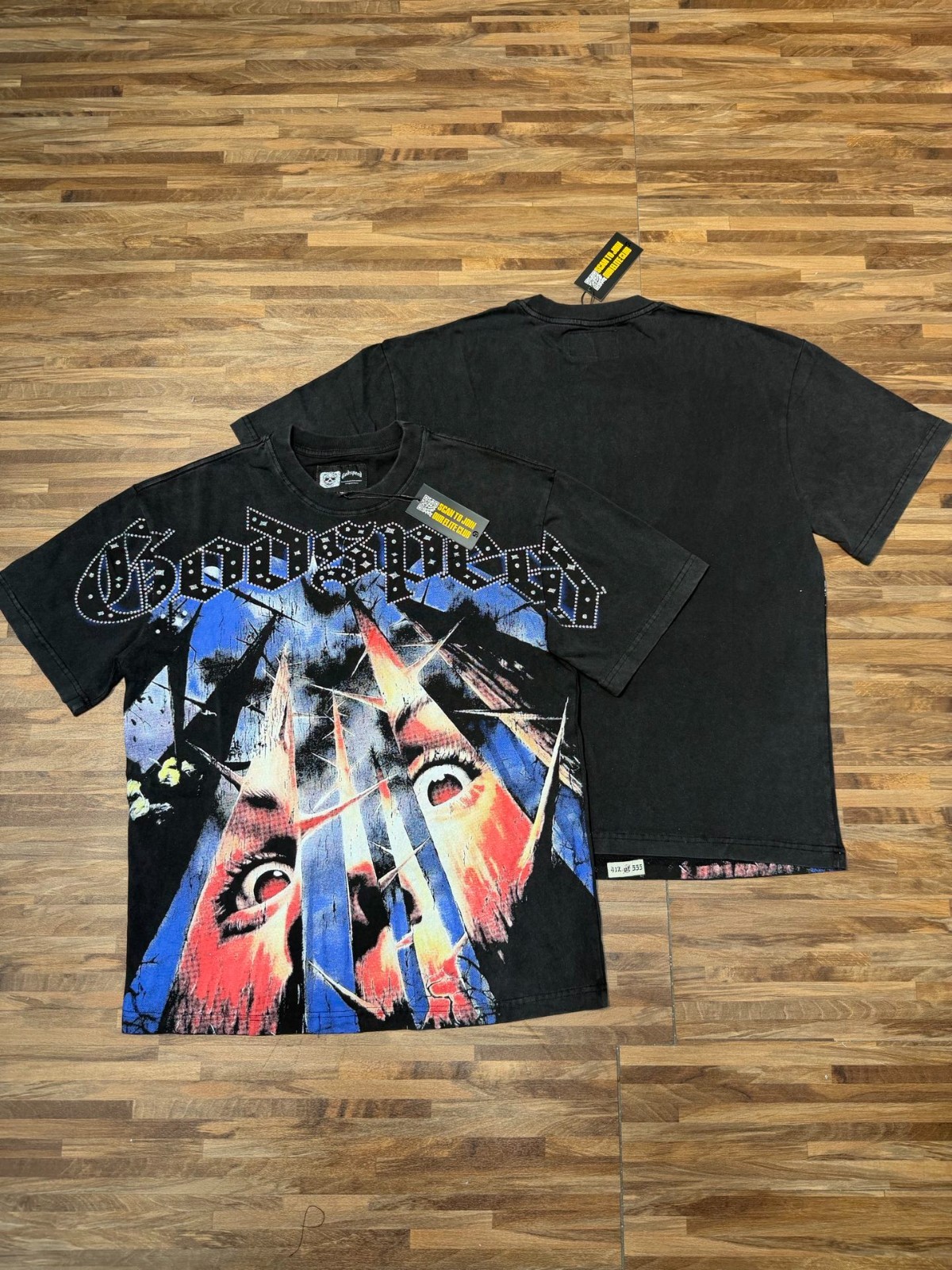 Godspeed Essential Tee shirt Black & Green S-M-L-XL Unisex