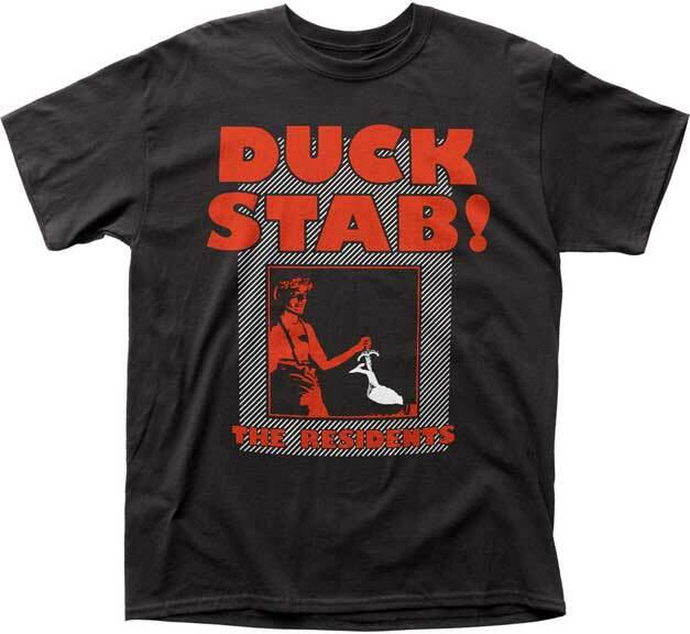THE RESIDENTS Duck Stab! T SHIRT S-M-L-XL-2XL New Official Impact Merchandising