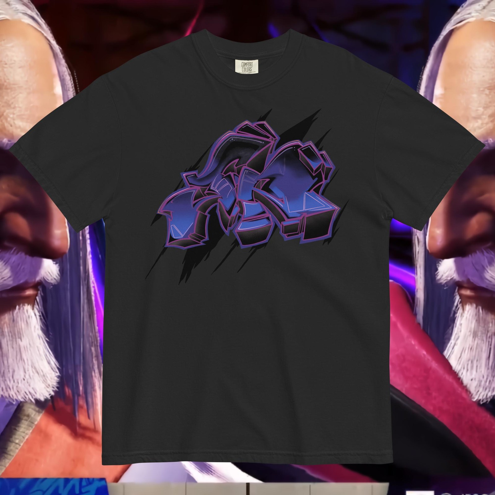 Street Fighter 6 JP Graffiti Heavy Weight Shirt – Fiend NYC