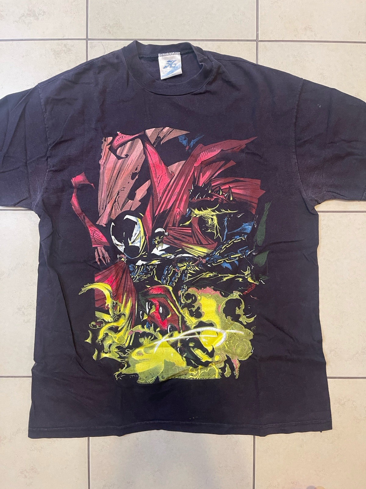 Vintage Spawn Mexican Bootleg shirt marvel comic images peyote