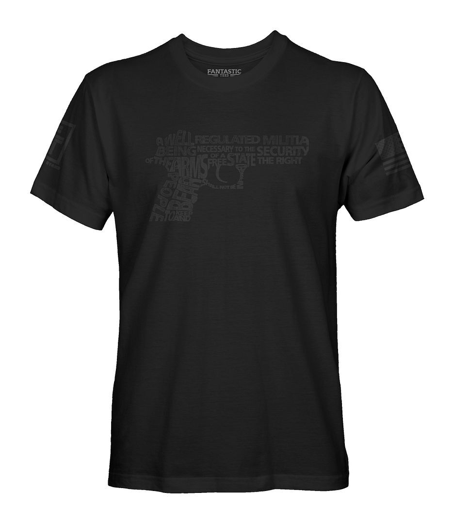 Patriotic Gun Rights to Bear Arms Men’s Stealth T-Shirt