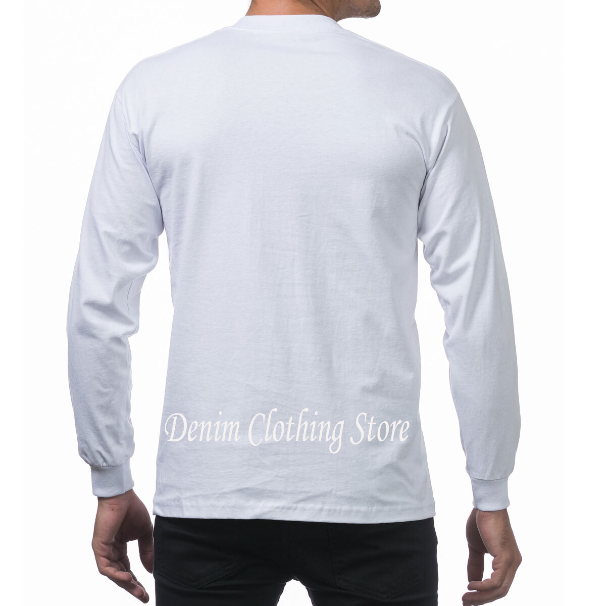 PRO CLUB MEN HEAVYWEIGHT SHIRT LONG SLEEVE PRO CLUB TEE ANY COLOR T-SHIRT S~7XL