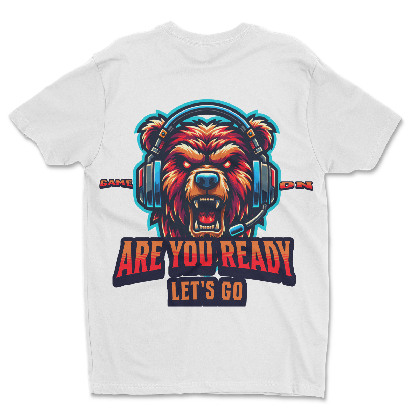 Custom T-Shirt, Are You Ready Dtf Print On Next Level T-Shirt unisex Soft Cotton