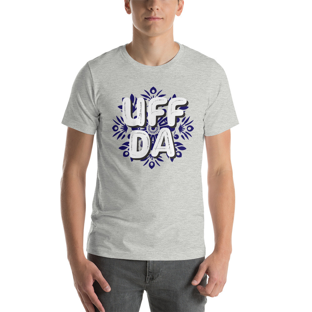 Uff Da Scandinavian Heritage Midwest Unisex T-shirt S,M,L,XL,2X,3X,4X