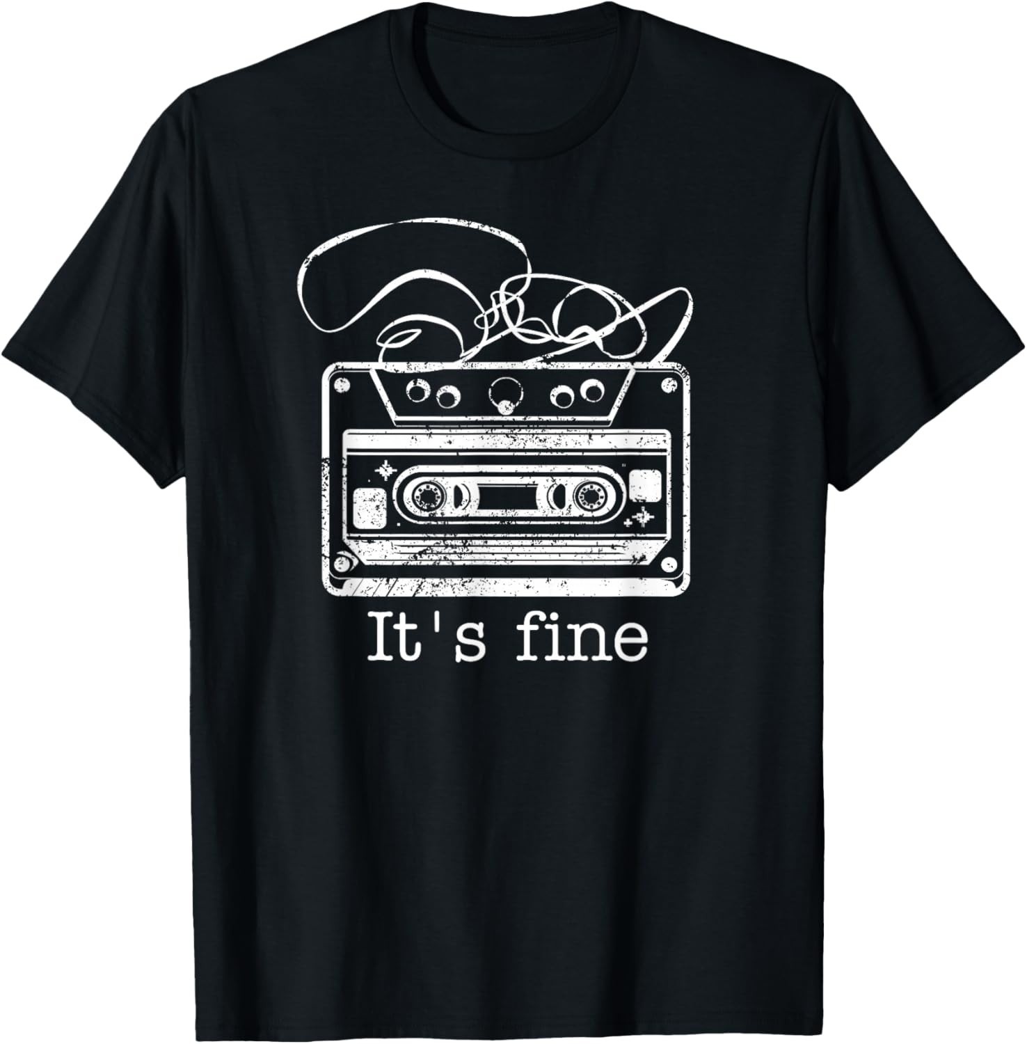It’s Fine Retro Cassette Tape 80’s 90’s Music T-Shirt unisex T-Shirt