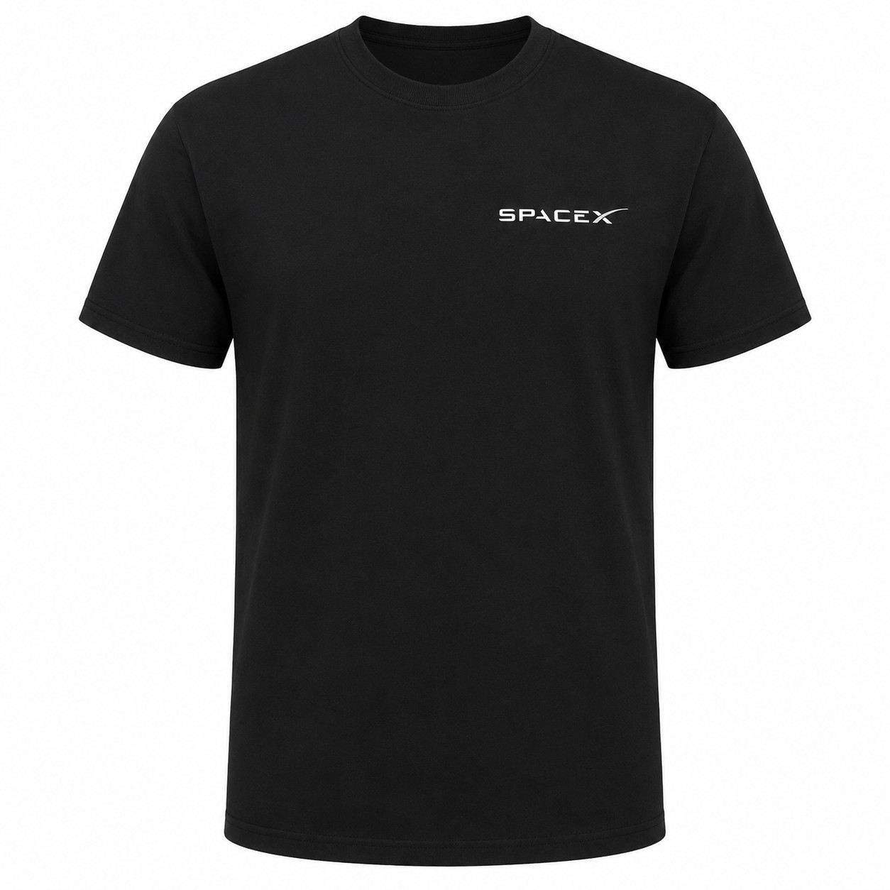 SpaceX Outer Space T-Shirt Men’s Graphic Crew Neck Cotton Tee S-5XL