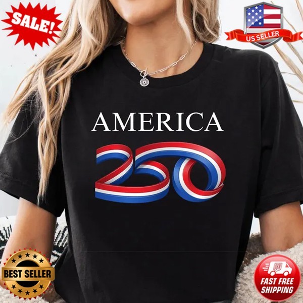 America 250 Shirt, Patriotic USA Shirt, Independence Day Shirt 1776–2026 T-Shirt