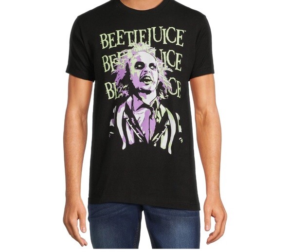 Beetlejuice Movie T-shirt Unisex Men’s Size 3XL NWT Black Spooky Halloween