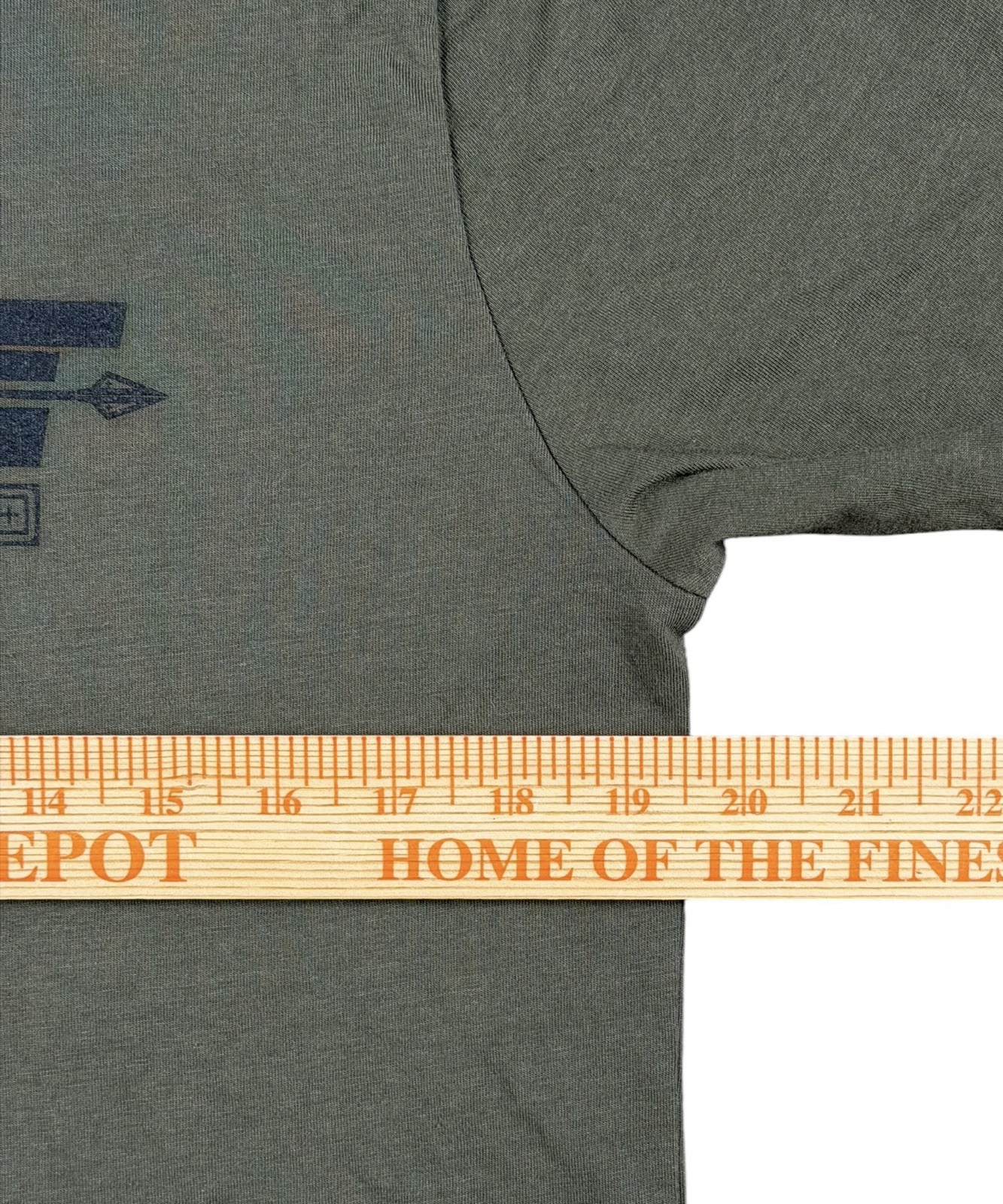 5.11 Tactical Men’s Large Olive Green Send It Long Sleeve Graphic T-Shirt
