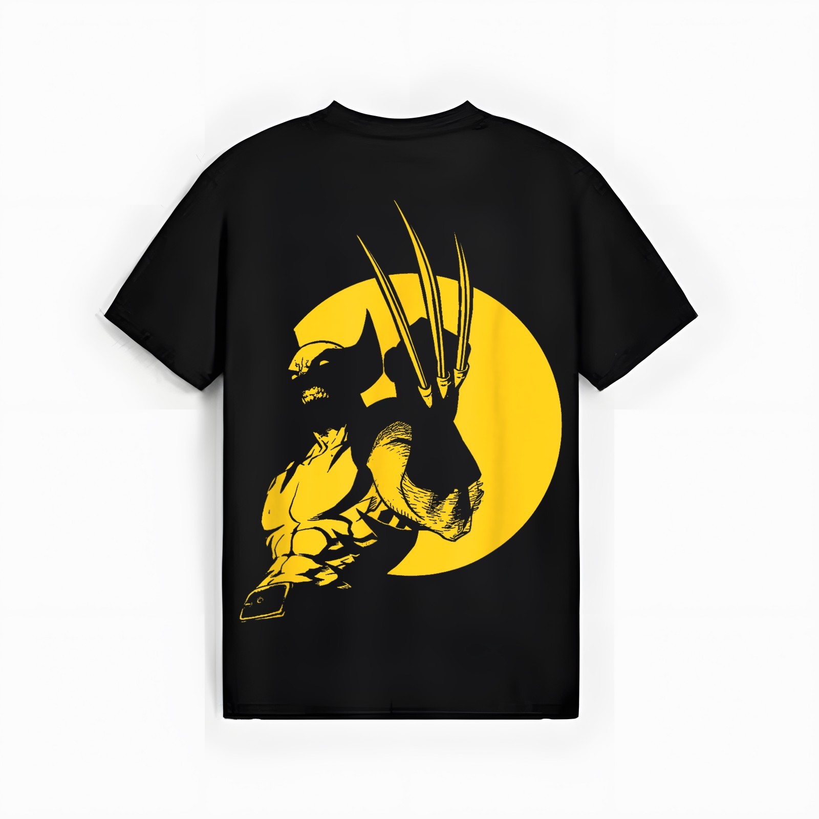 Marvel Wolverine Classic Logan X-Men Silhouette Poster T-Shirt