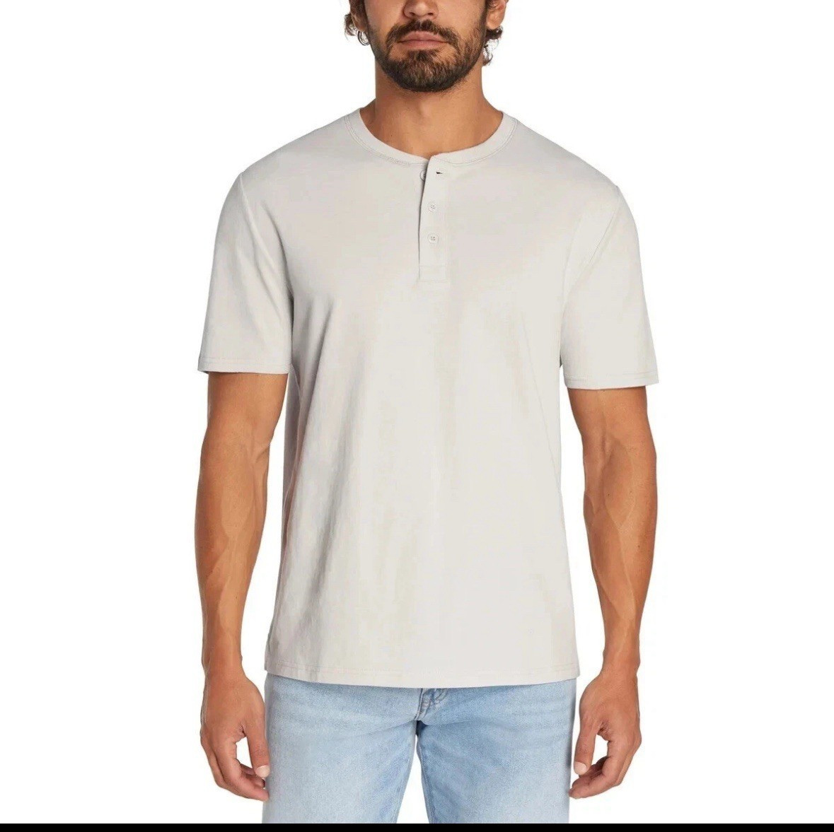 GAP Men’s Short Sleeve Henley Tee