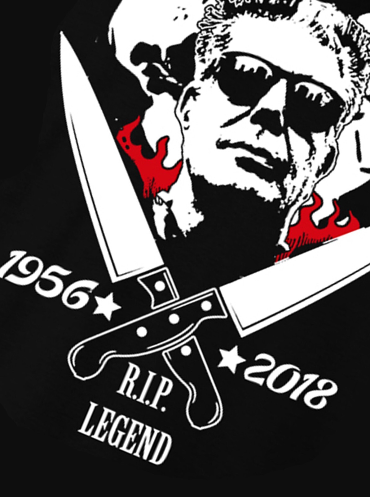 Anthony Bourdain T-Shirt, Chef Shirt, Gift For Her, Gift For Him, Handmade Gift