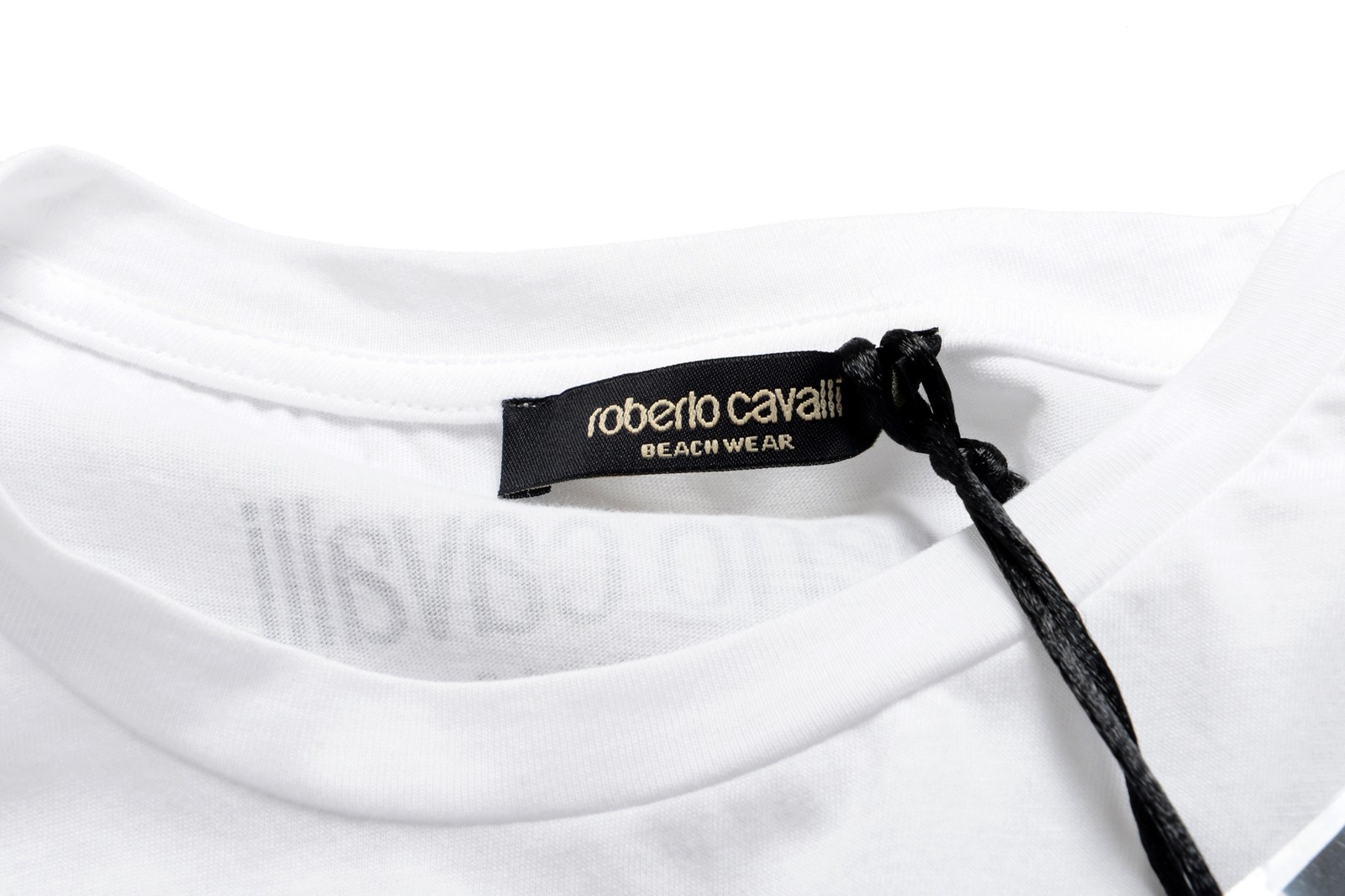 Roberto Cavalli “Beachwear” Men’s White Graphic Print T-Shirt Sz S M L XL 2XL