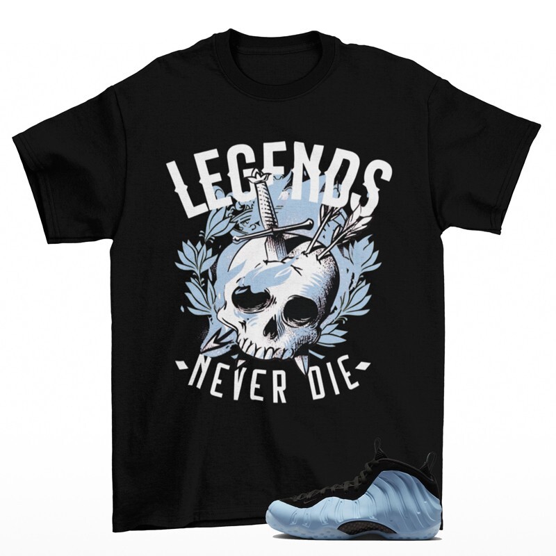 Legendary Sneaker Shirt to Match Air Foamposite One Psychic Blue HJ6014-400