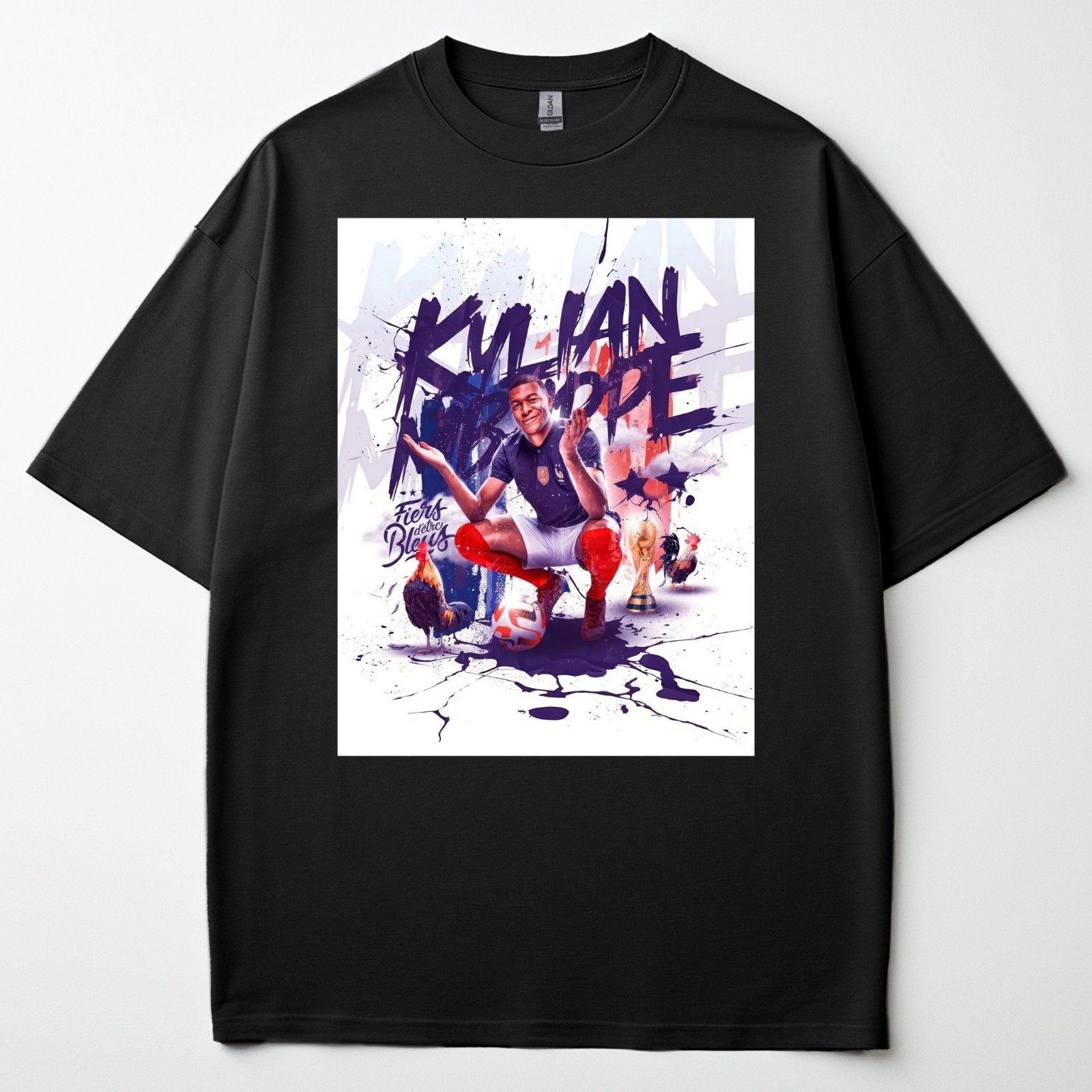 Kylian Mbappe France Soccer Shirt World Cup 2026 Fan Graphic Tee Football Gift