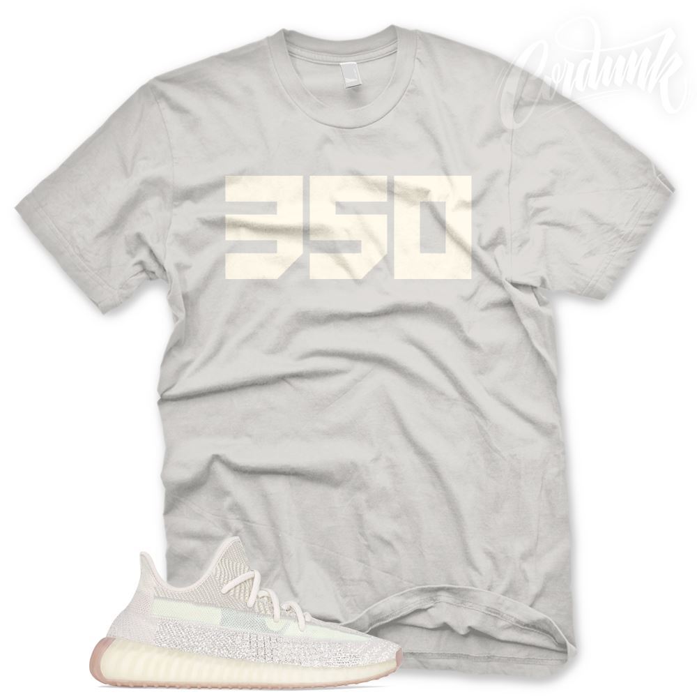 New “350” T Shirt for Adidas YZ Boost V2 Citrin