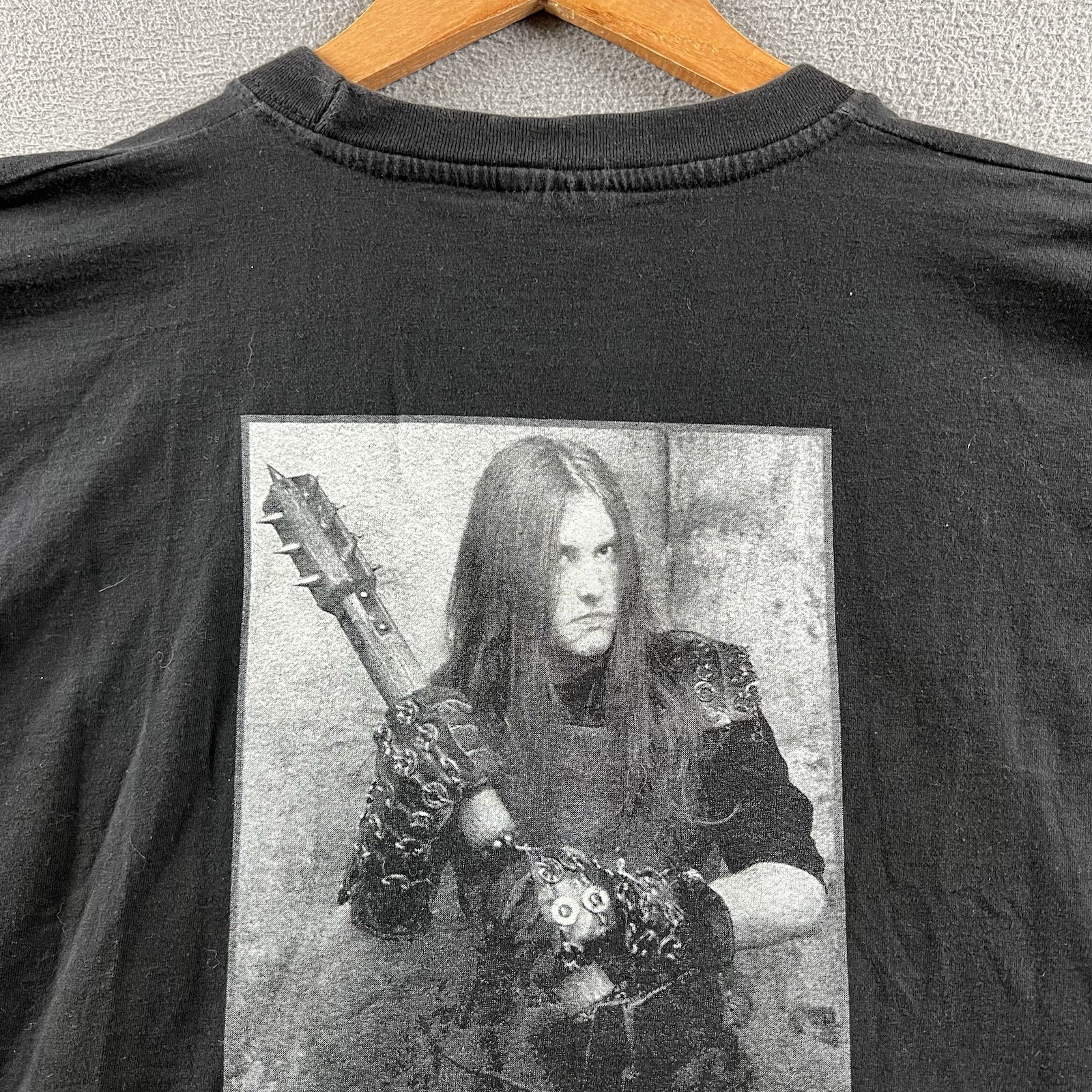 Vintage 1Burzum Shirt Mens XL Black When Night Falls Misanthropy Records RARE OG
