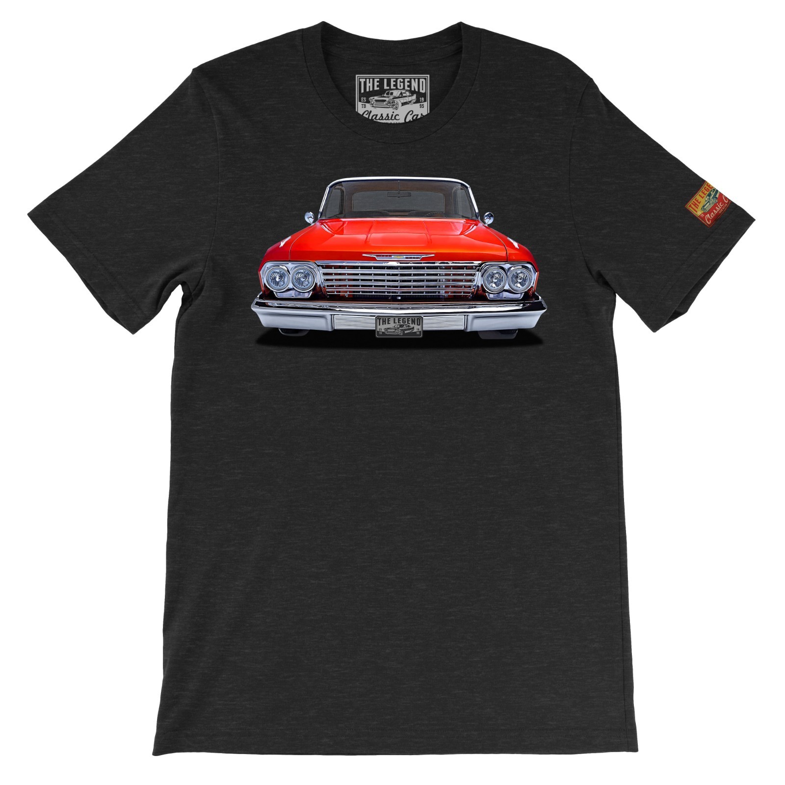 1962 Chevy impala The Legend Classic Car Men’s T-shirts American Muscle Car