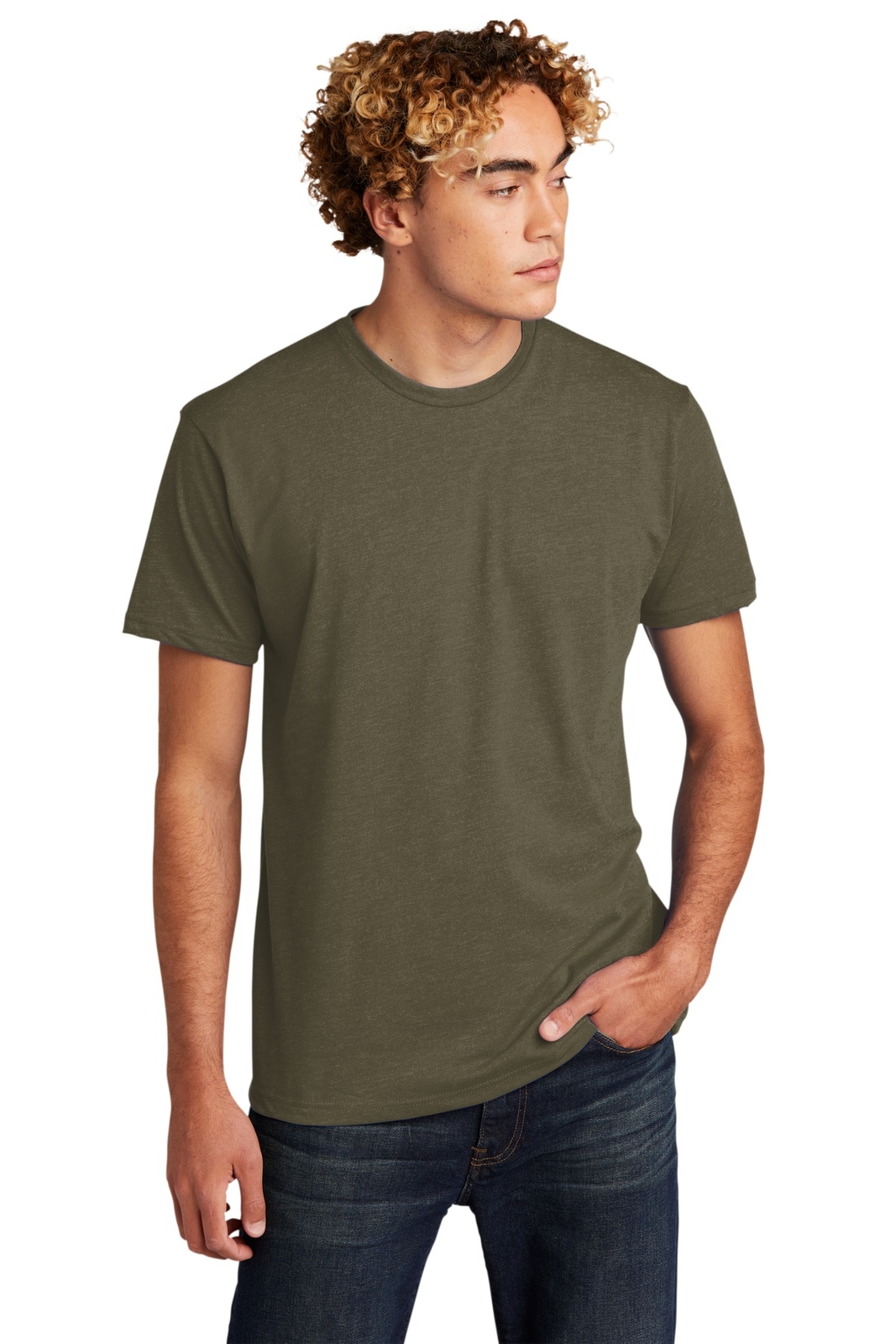 Pack Of 3 Next Level N6210 Unisex Short Sleeve CVC Crew Neck Stylish T-Shirt