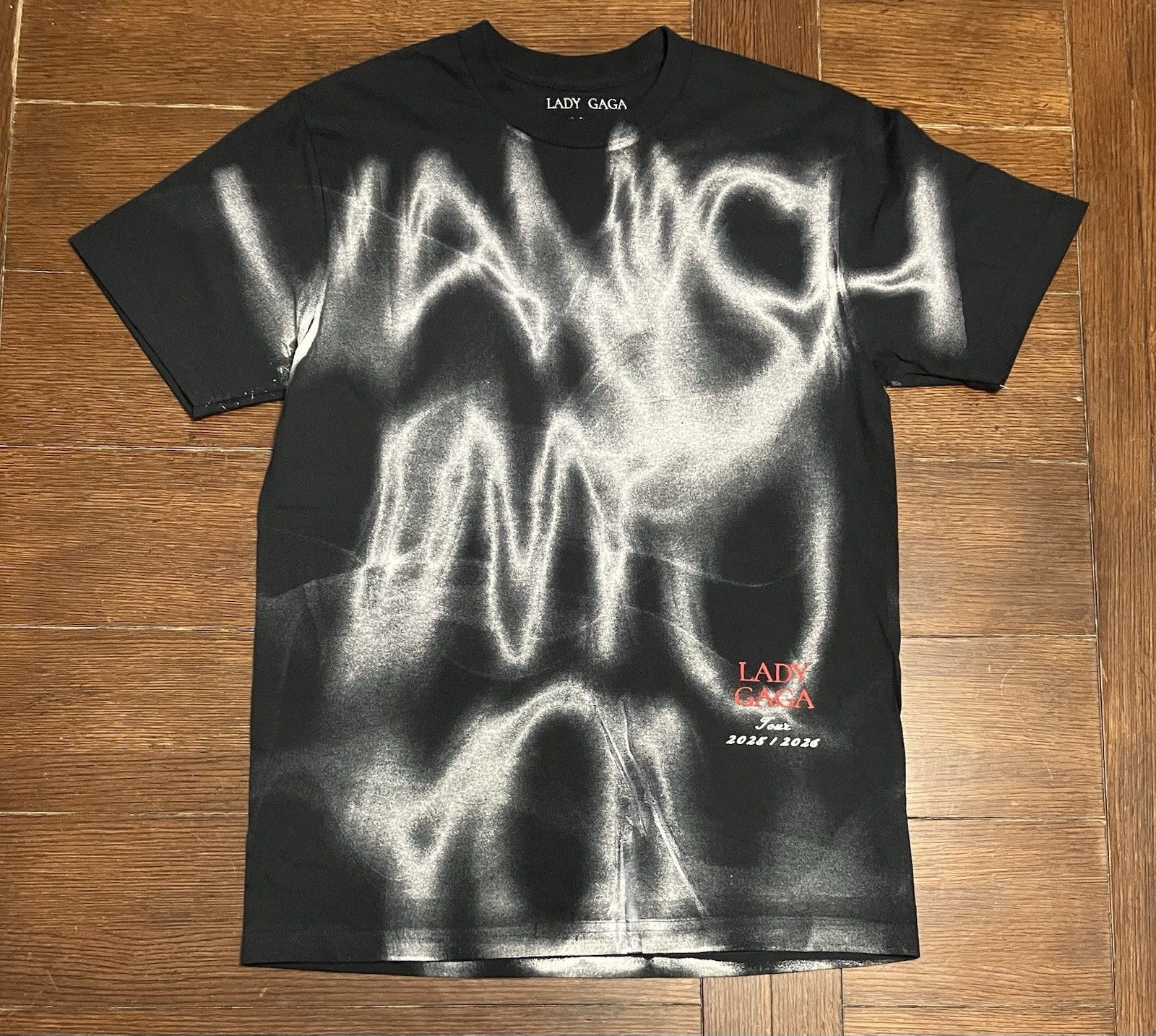 Lady Gaga Vanish Into You Mayhem Ball 2025/26 Tour T-Shirt Size Small NWOT